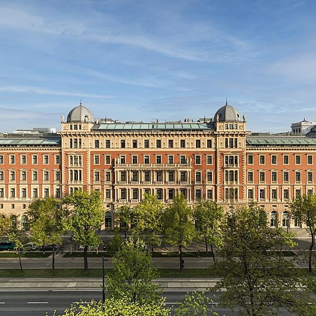 Fachada del Anantara Palais Hansen Vienna