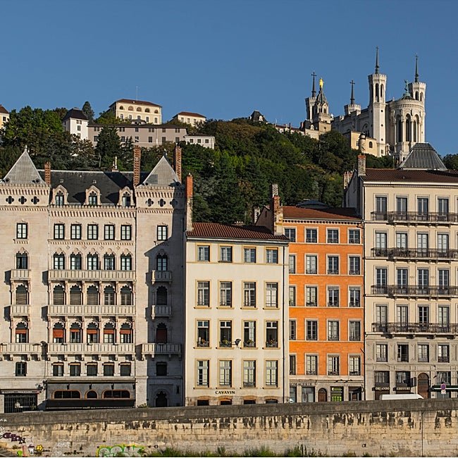 El barrio de Saint-Jean en el Vieux Lyon, a los pies de la Fourvière.