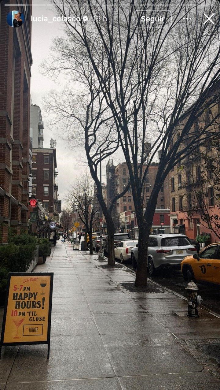 Las vacaciones de Nicolás Figal en Nueva York.