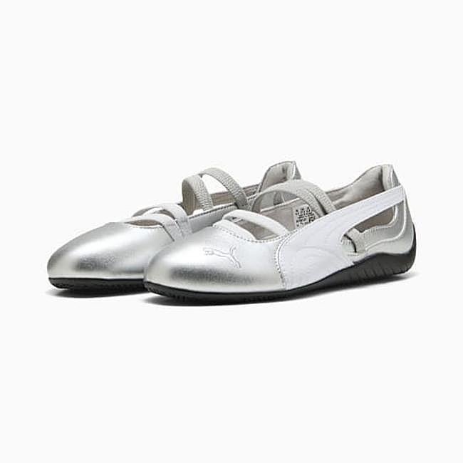Las Speedcat Ballet Metallic de Puma (90 euros).