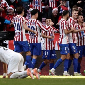 En un partidazo cargado de presencia argentina, el Atlético de Madrid de Simeone derrotó al Valencia
