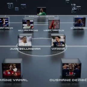 Sin argentinos por primera vez, así quedó el 11 ideal del The Best