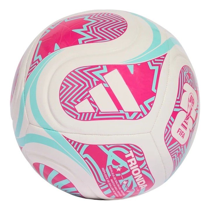 Diseño oficial de la Copa Mundial FIFA 2025 con 26 paneles y superficie de alta durabilidad.* (Fuente: Mercado Libre).