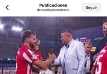 Los likes de Ángel Di María contra Estudiantes y Juan Sebastián Verón