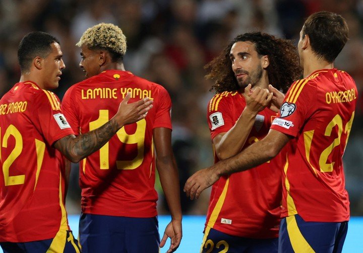 España, una gran candidata al Mundial (EFE).