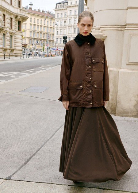 Abrigo Barbour Para Invierno Grueso Calentito Elegante Barato