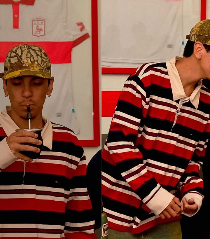 Milo y su vínculo con el Gallo. (Instagram: @depmoronoficial)