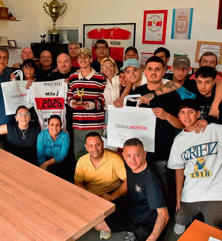 Milo renovó su contrato. (Instagram: @depmoronoficial)