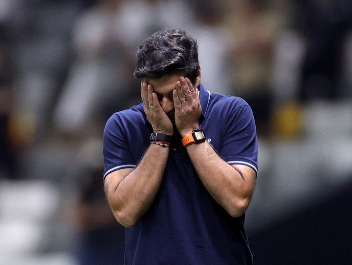 El DT portugués perdió en la Libertadores y en el Brasileirao. (foto: reuter) 