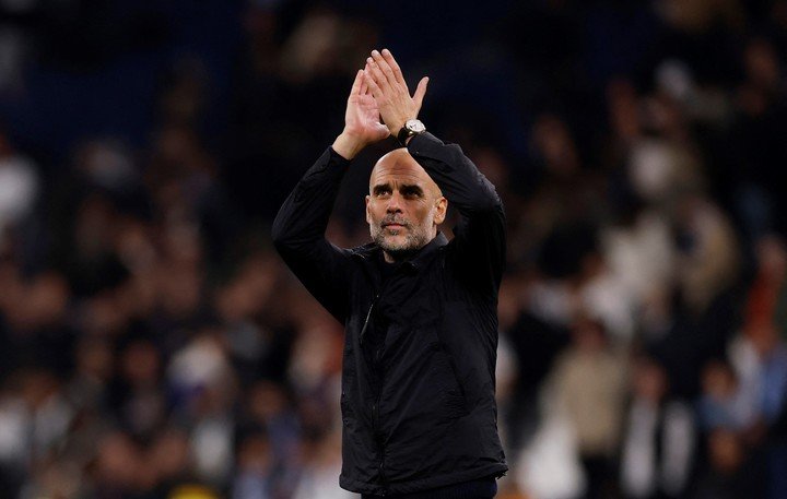 Guardiola y un futuro con incógnita en el City.
Reuters/Andrew Couldridge