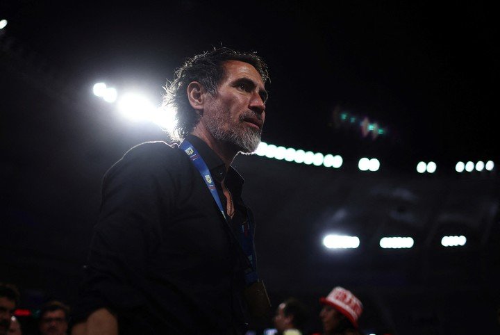 Eduardo Domínguez en Estudiantes. (REUTER)