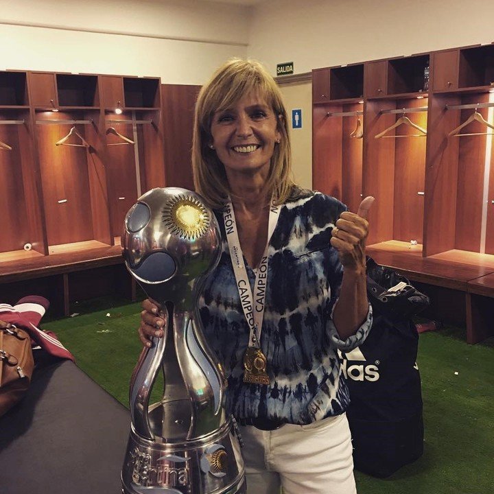 Sandra Rossi, una de las piezas fundamentales del ciclo Gallardo (Instagram).