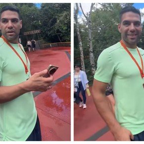 El ex River que vino a la Argentina a pasar las fiestas y vivió un momento insólito: "Te pareces..." 