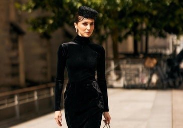 Invitadas de invierno con terciopelo: estos son los looks más bonitos y elegantes