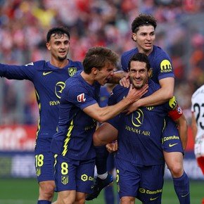 El Atleti de los argentinos goleó al Girona y se mete en la lucha por LaLiga
