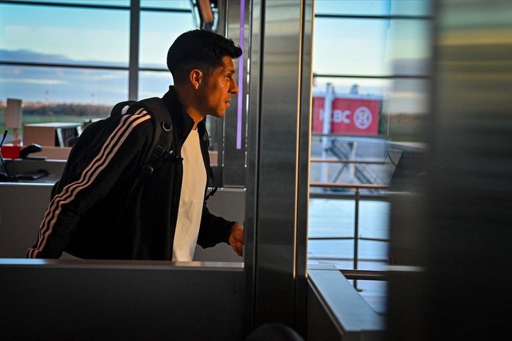 Enzo Pérez, en el radar de AAAJ (Prensa River).