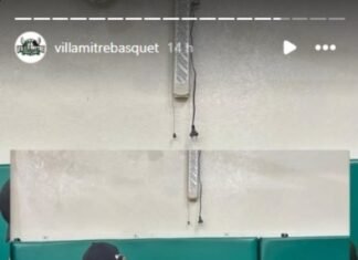 Un espectador dorado en la Liga Argentina: Manu Ginóbili, presente para ver a Villa Mitre