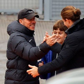 El Cholo Simeone y un reencuentro especial con un viejo conocido