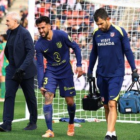 Video: la desafortunada lesión de Nico González en el partido del Atlético Madrid contra el Girona
