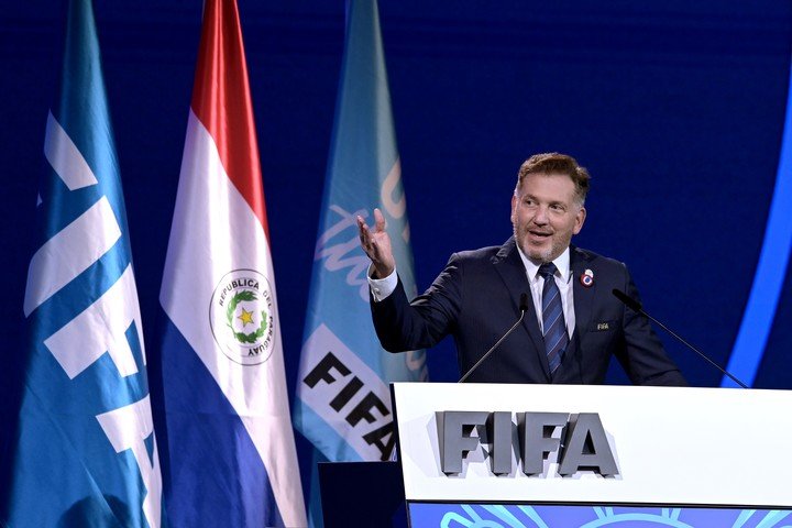 Alejandro Domínguez. (Photo by Marcelo Endelli - FIFA/FIFA via Getty Images)