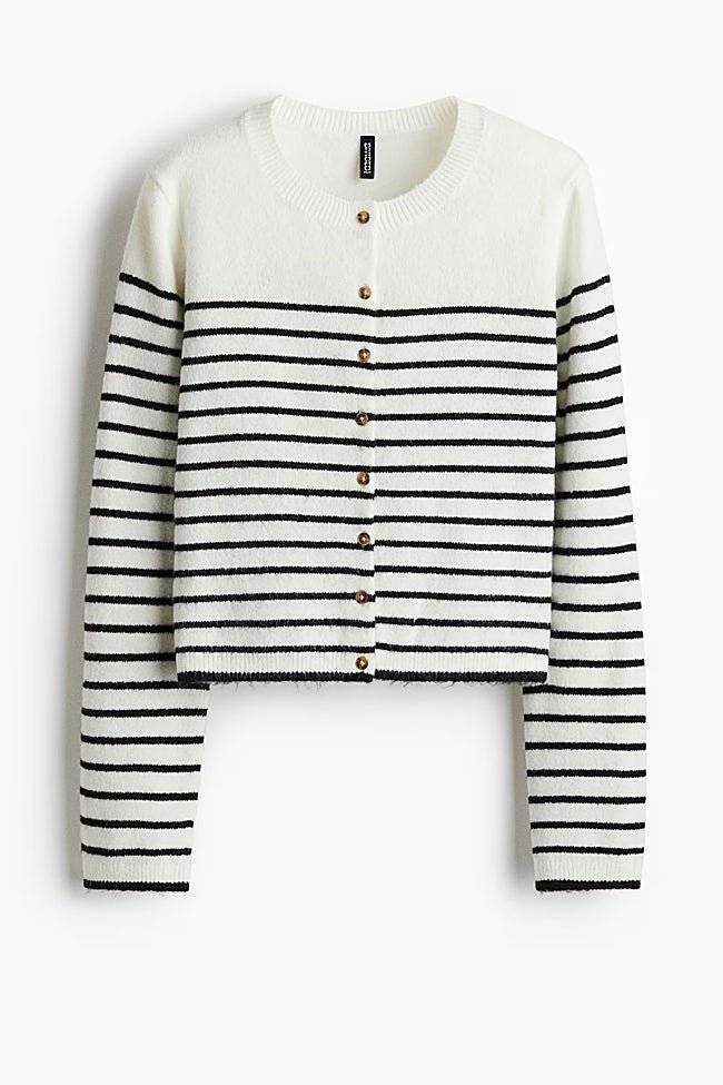 Chaqueta de rayas de H&M (10,99 euros)