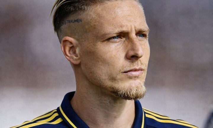 Ascacibar con los colores de Boca.