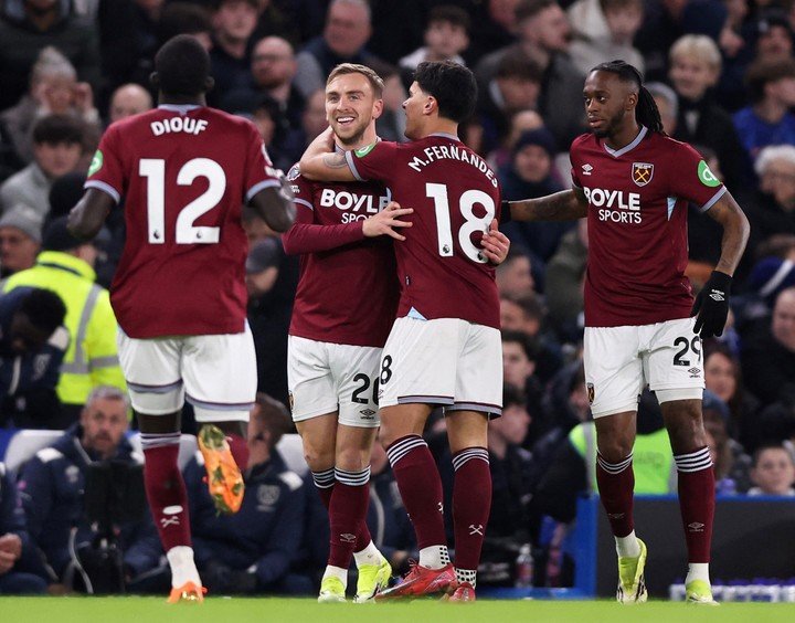 Bowen puso el 1 a 0 para el West Ham (Reuters).