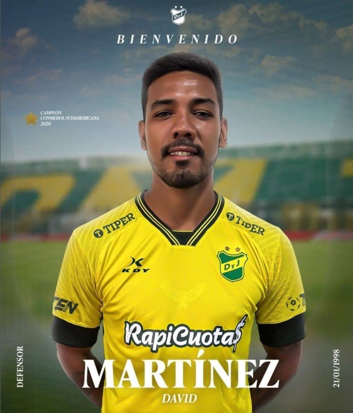 El club ya oficializó su llegada. (@defensayjusticiaoficial)