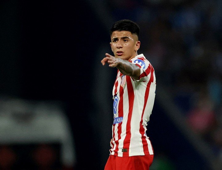 Thiago Almada en el Atlético de Madrid. (Foto: REUTERS/Bruna Casas)