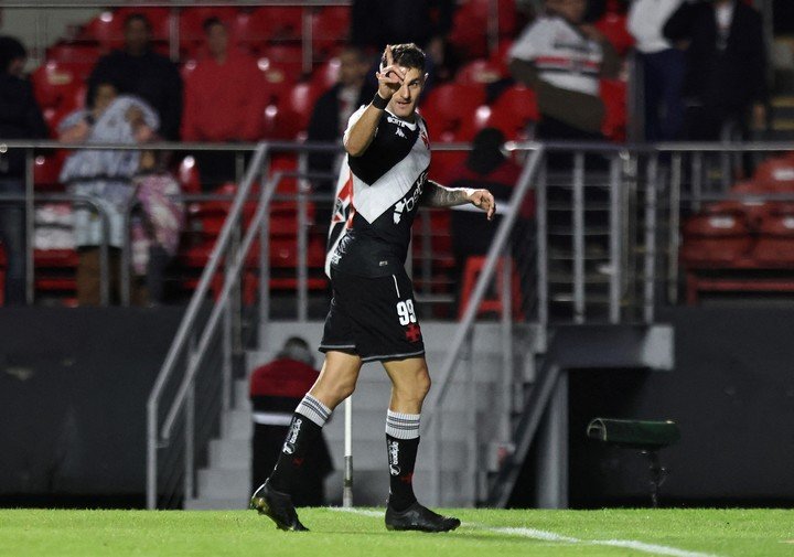 El delantero viene de ser figura en Vasco (REUTERS/Thiago Bernardes).