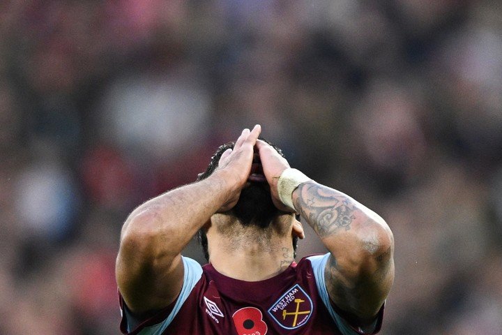 Paquetá en el West Ham. (foto: AFP) 