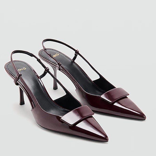 Zapatos destalonados de Mango (35,99 euros)