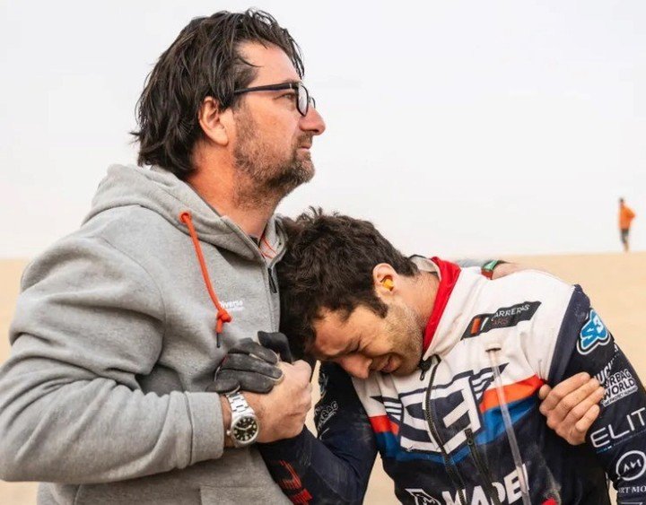 Arnau Lledó había llegado al Dakar con grandes expectativas.(@Dakar)