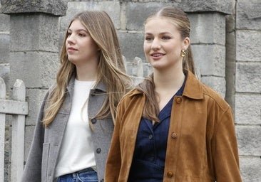 Así se visten la princesa Leonor y la infanta Sofía para un plan cultural sorpresa por Madrid: básicos que no fallan y chaquetas virales