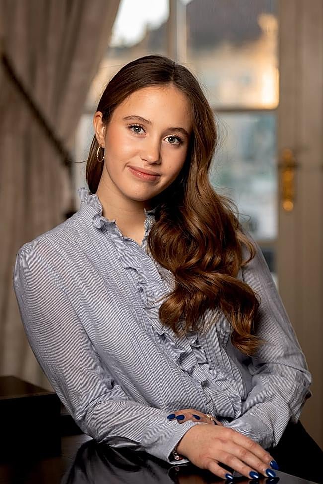 Josephine de Dinamarca en una de las fotos compartidas por su 15 cumpleaños