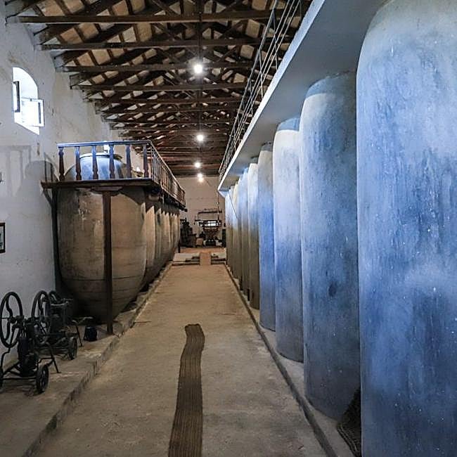 Interior de una cueva en Tomelloso, Ciudad Real