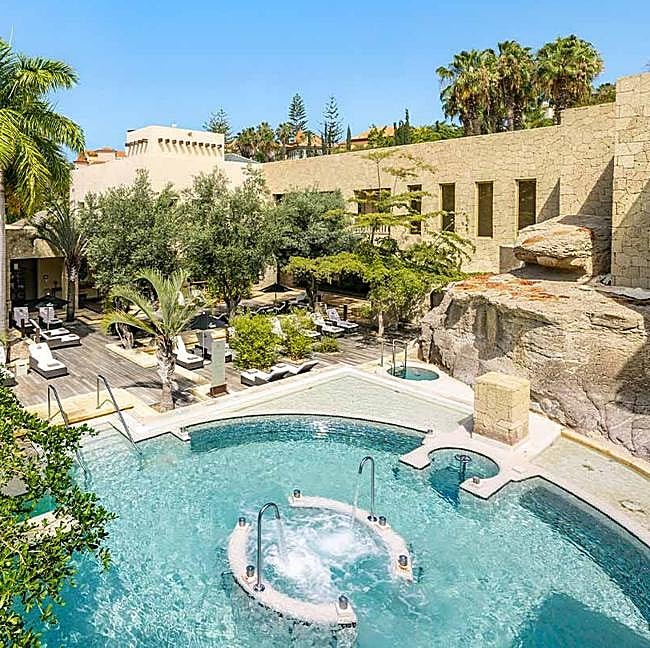 Zona wellness del Hotel Bahía del Duque, Costa de Adeje, Tenerife