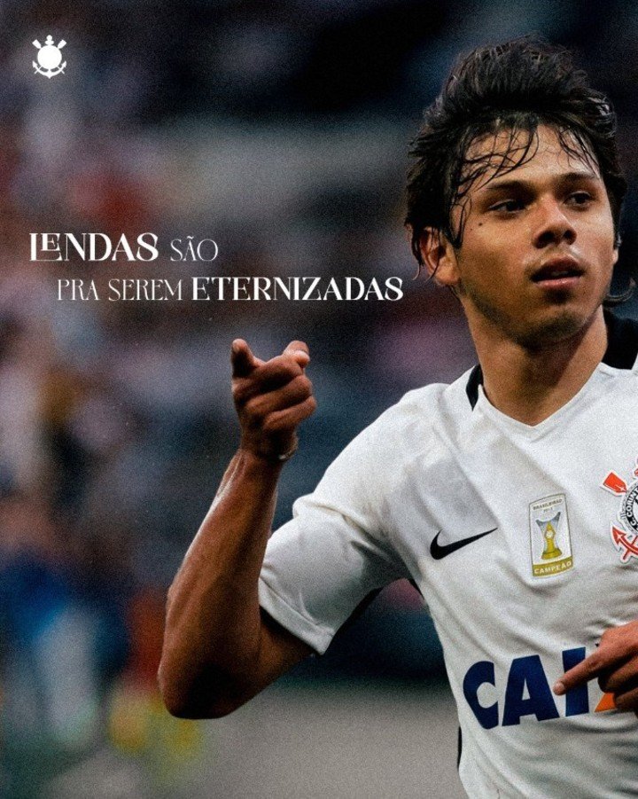 Así despidió Corinthians a Ángel Romero. (@corinthians)