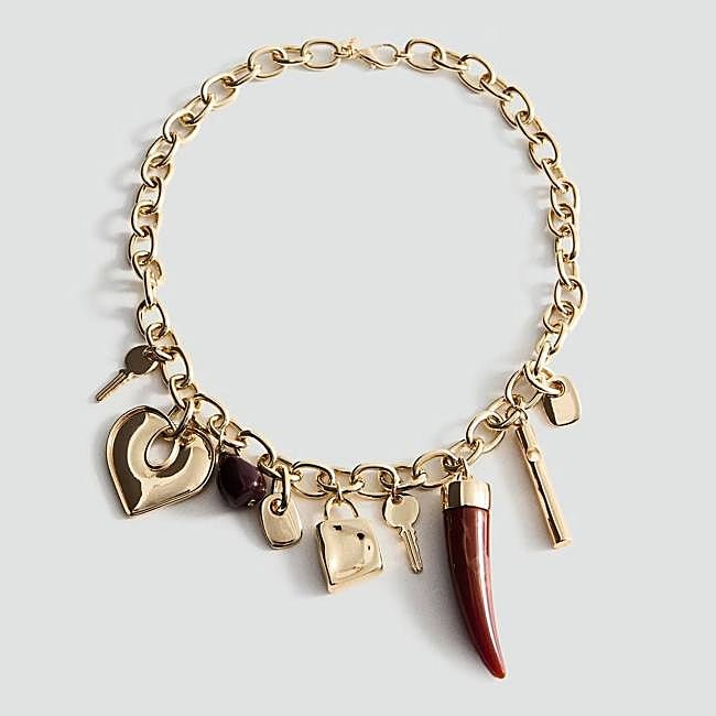 Collar cadena colgantes (29,99€)