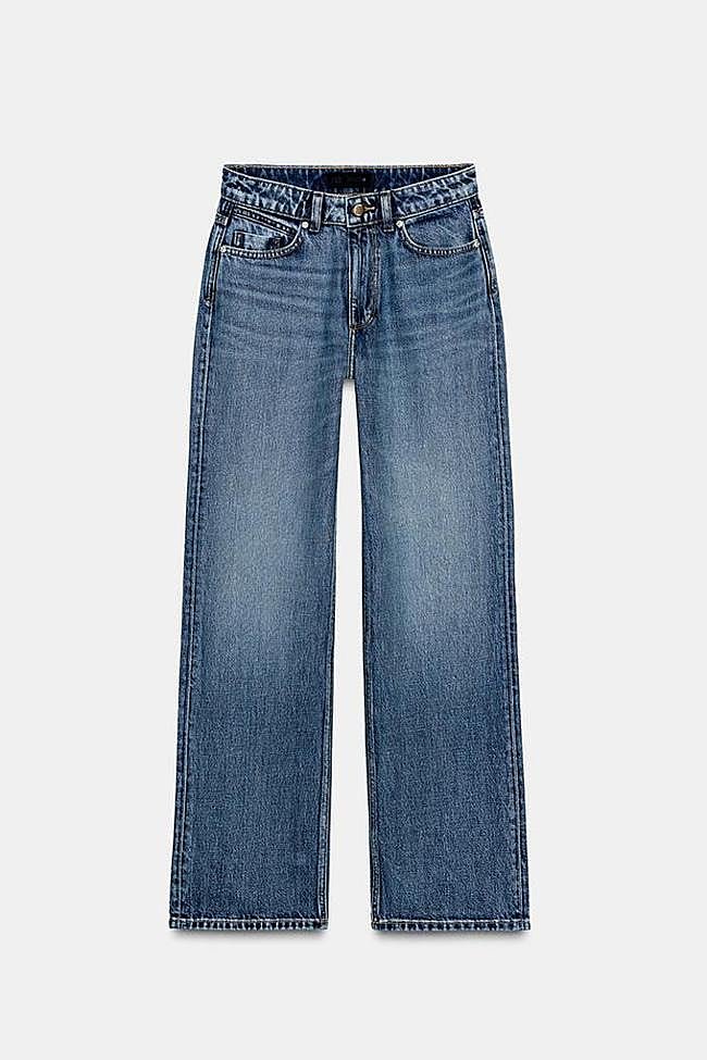 Jeans Z.03 Straight Tiro Alto Long Length (27,95€)