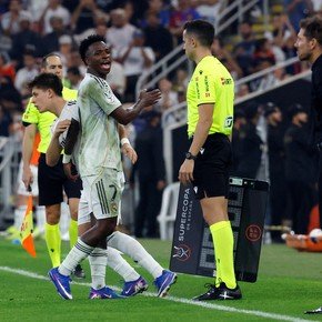 La otra versión del cruce entre Simeone y Vincius: así la empezó el delantero del Real Madrid