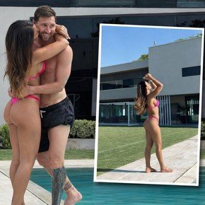 El romántico posteo de Antonela y la reacción de Lionel Messi