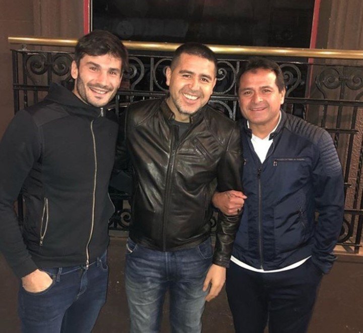 Javi, Román y el Chelo Delgado.
