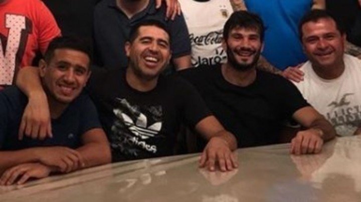 Chanchi Riquelme, JR, Javi García y el Chelo Delgado.