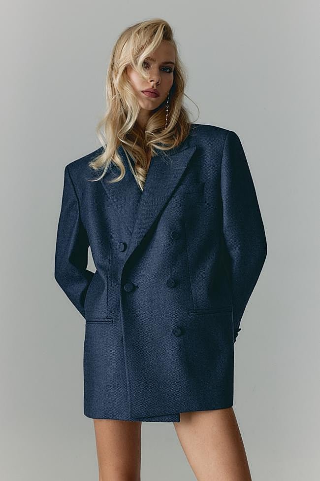 Blazer Azul Medianoche 100% Lana (297€)