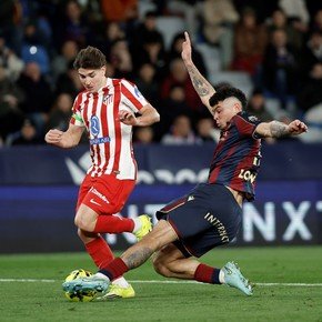 Un flojo Atlético de Madrid no pasó del cero ante Levante, que está en zona descenso