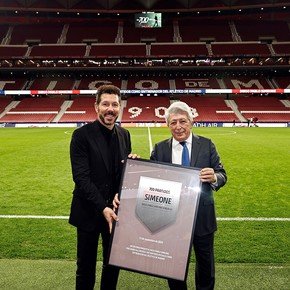 El presidente del Atleti y su confianza plena en Simeone: "Nos hará ganar la Champions"
