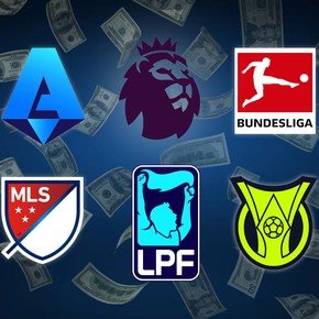 Con el Brasileirao segundo y la LPF dentro del top 10, así está el ranking de las ligas que más llevan gastado en este mercado de pases
