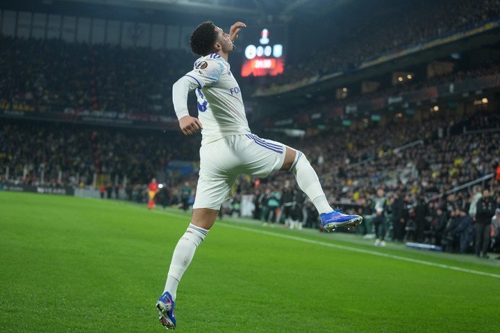 Sancho marcó su primer tanto en club luego de 18 juegos.