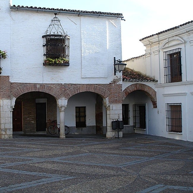 Un rincón de la plaza Chica, la más antigua de Zafra.